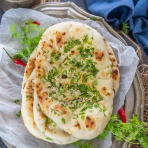 Garlic naan