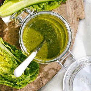 Green spicy sauce