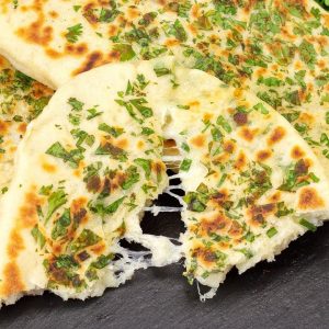 Olive and Cheese naan